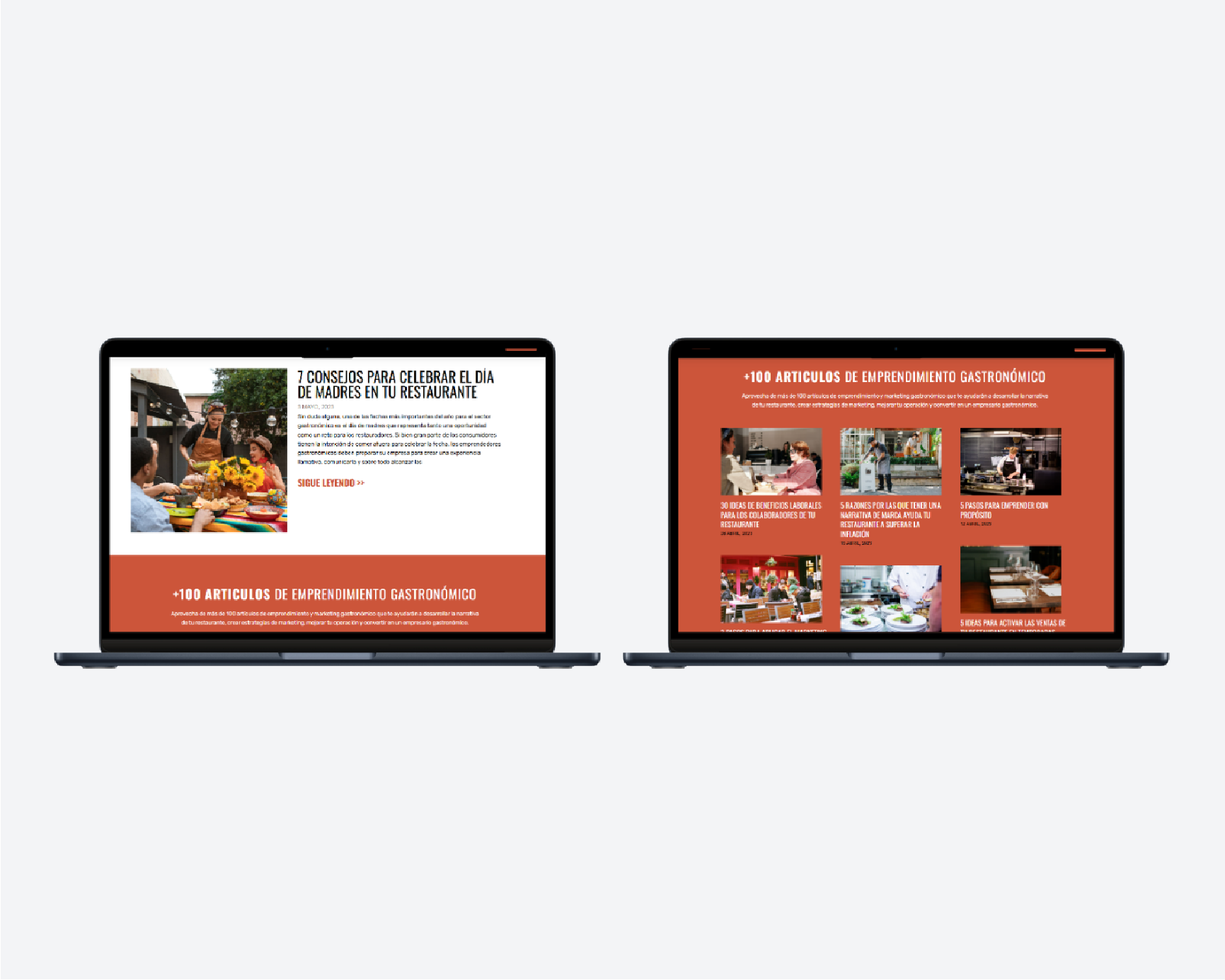 Captura del canal de YouTube Marketing para Restaurantes